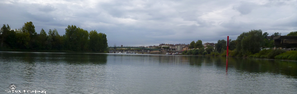 La Saône à Tournus