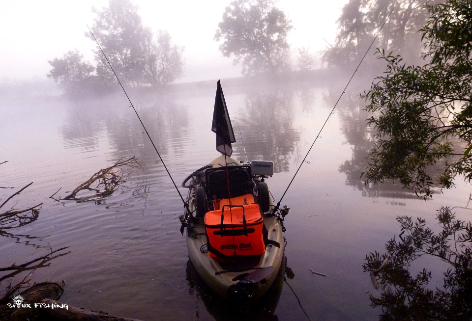En kayak sur la Seille un matin de septembre