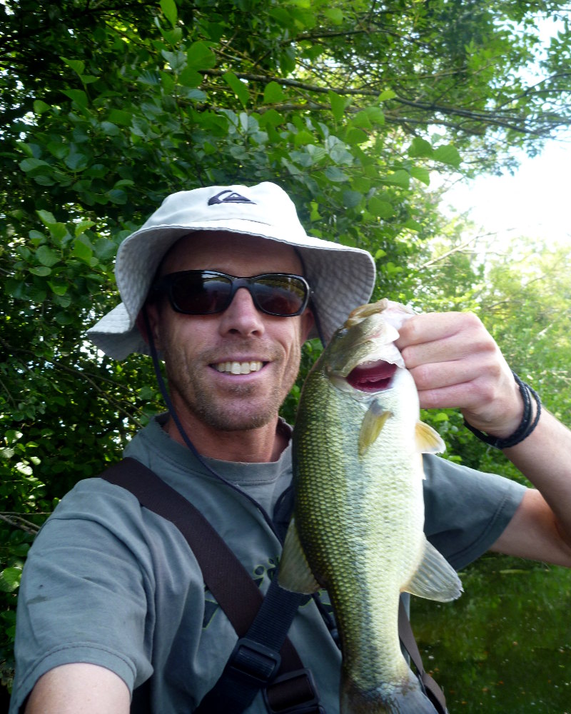 Pêches estivales au black-bass