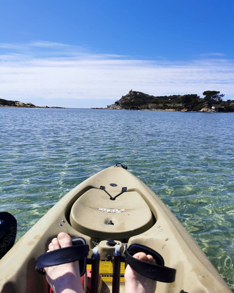 Semaine de pêche en kayak en méditerranée