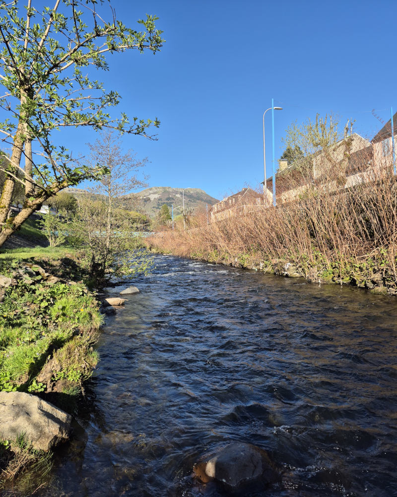 Pêche de la Truite dans la Dordogne