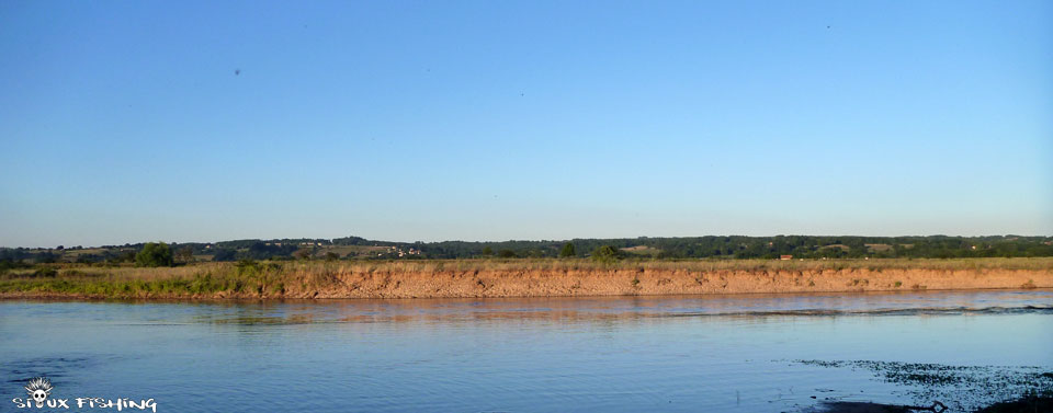 La Loire, un soir