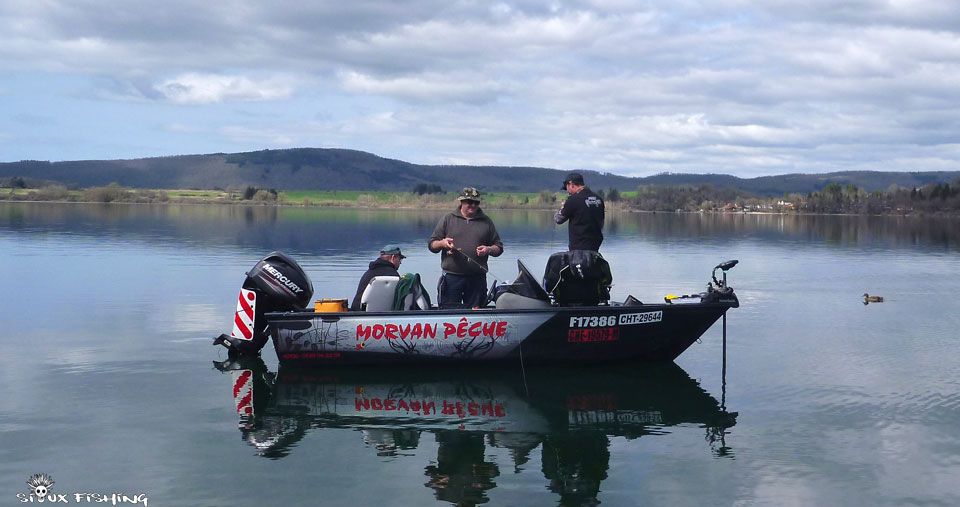 Esoxiste et Morvan Pêche au lac Chalain