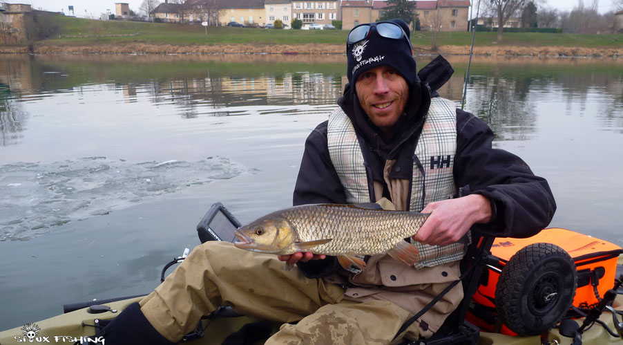 Chevesne de Saône en kayak