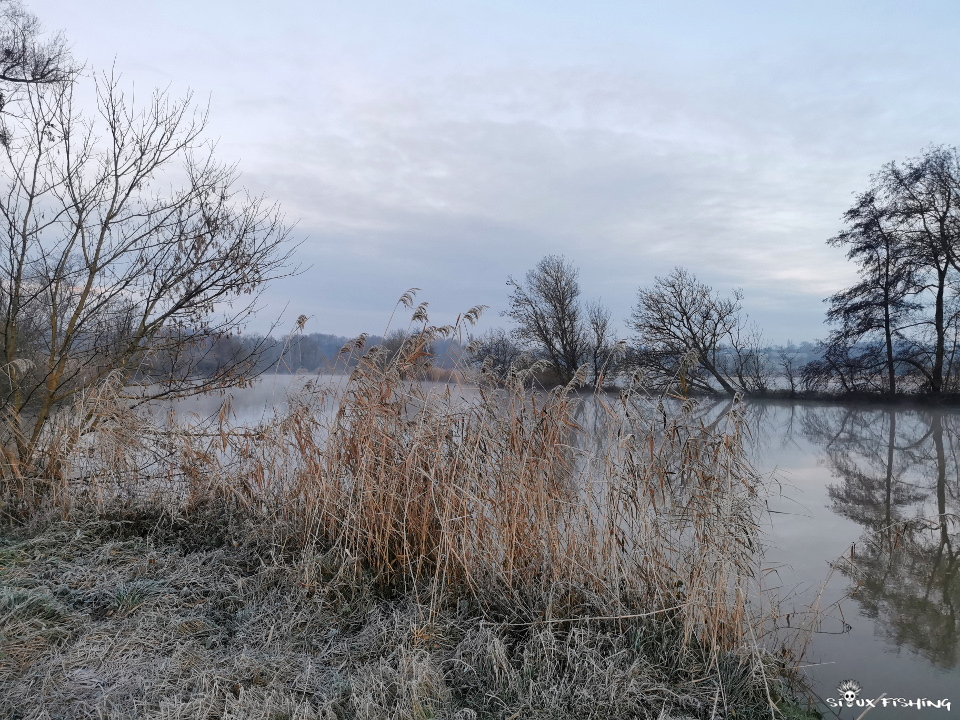 La Seille dans ses habits d'hiver