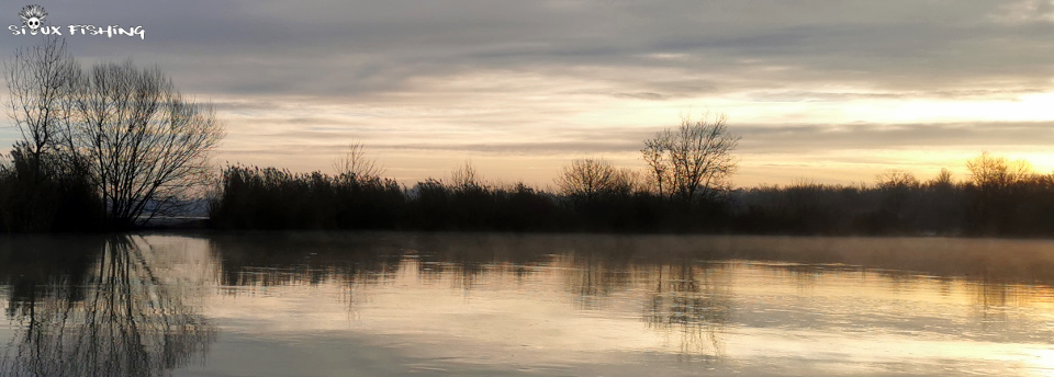 La Seille au petit matin d'hiver