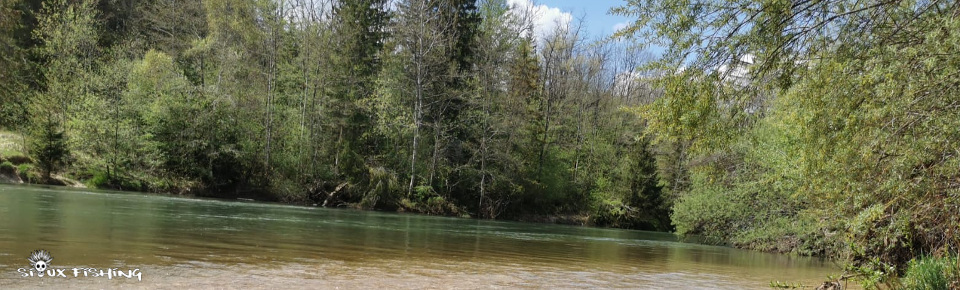 Haute rivière d'Ain dans le Jura