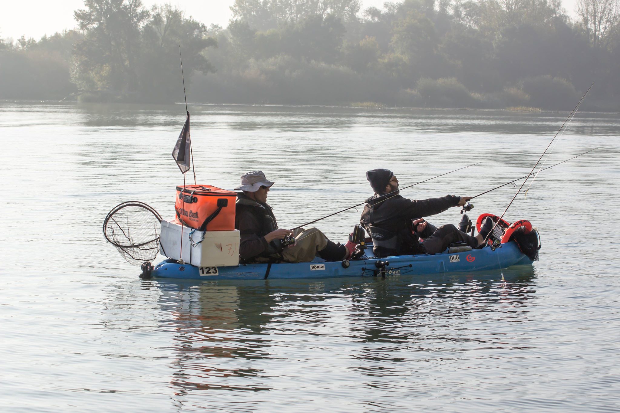pêche en kayak