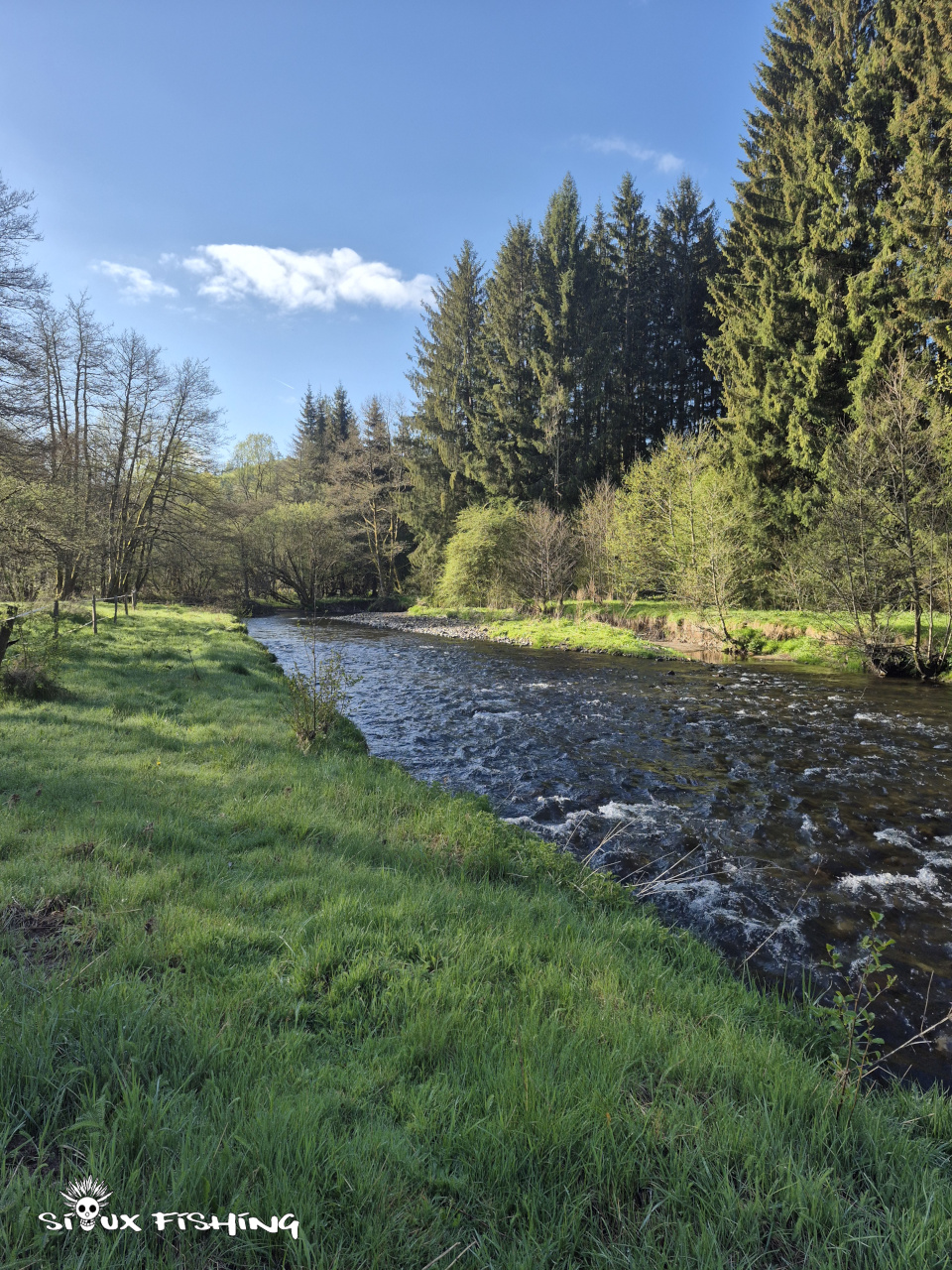 La Dordogne sur le ruisseau de Saint-Sauves d'Auvergne