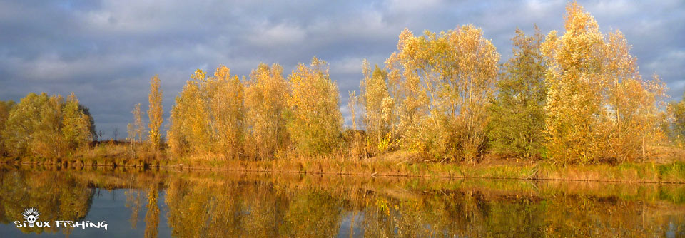 Gravière de Fleurville, site de pêche