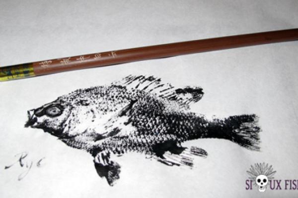 6_Gyotaku - Perches soleil collection